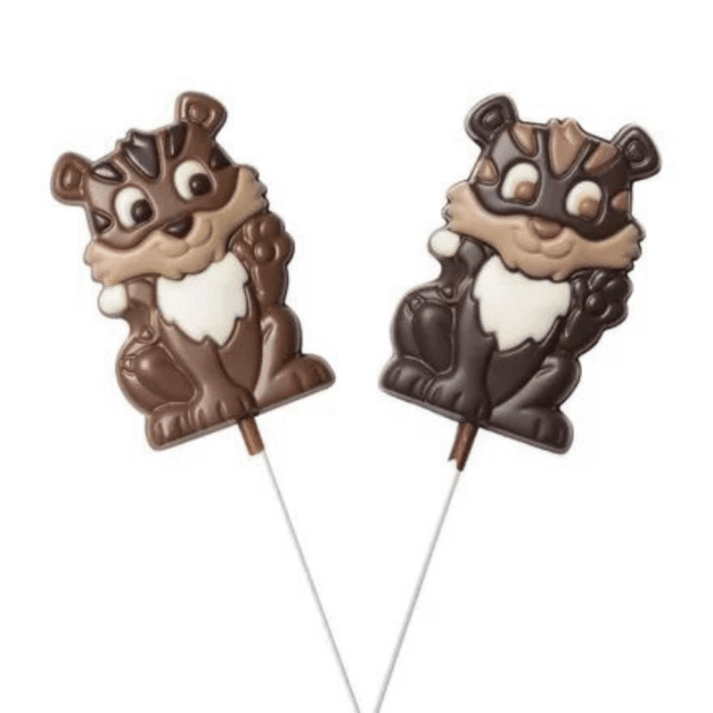Choco'Cette - Sucette Tigre Chocolat au lait ou noir