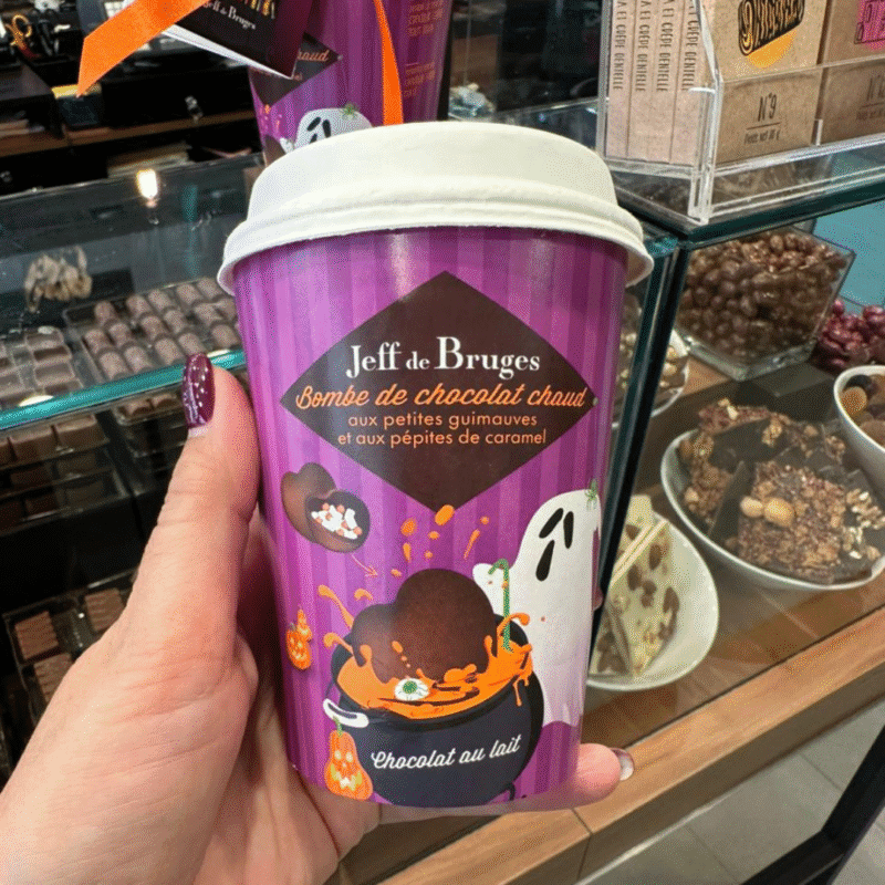 Gobelet Halloween avec 110g de chocolats