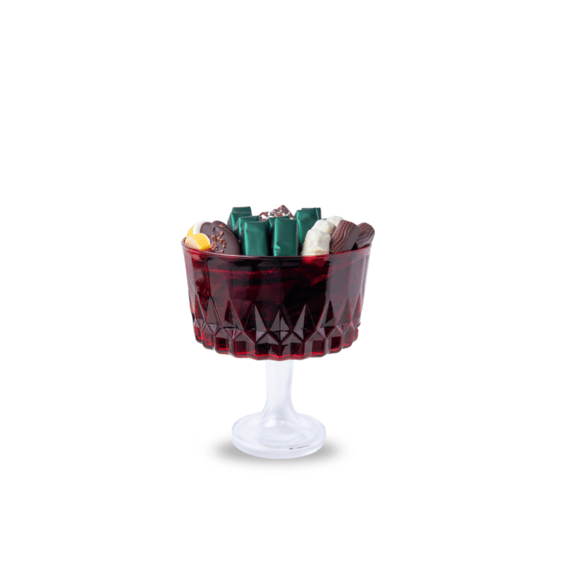 Coupe Sur Pied Rubis PM - 600g de chocolats