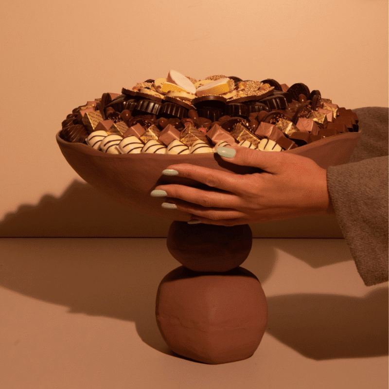 Centre de table Terra GM - 2Kg de chocolats