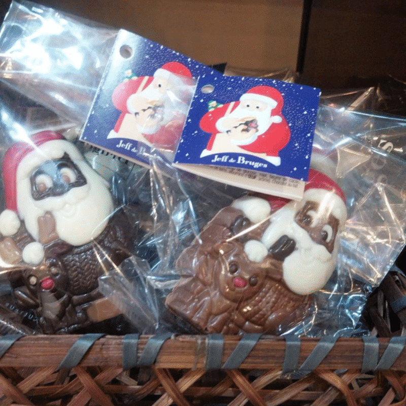 Père Noël Pm en chocolat au lait ou noir