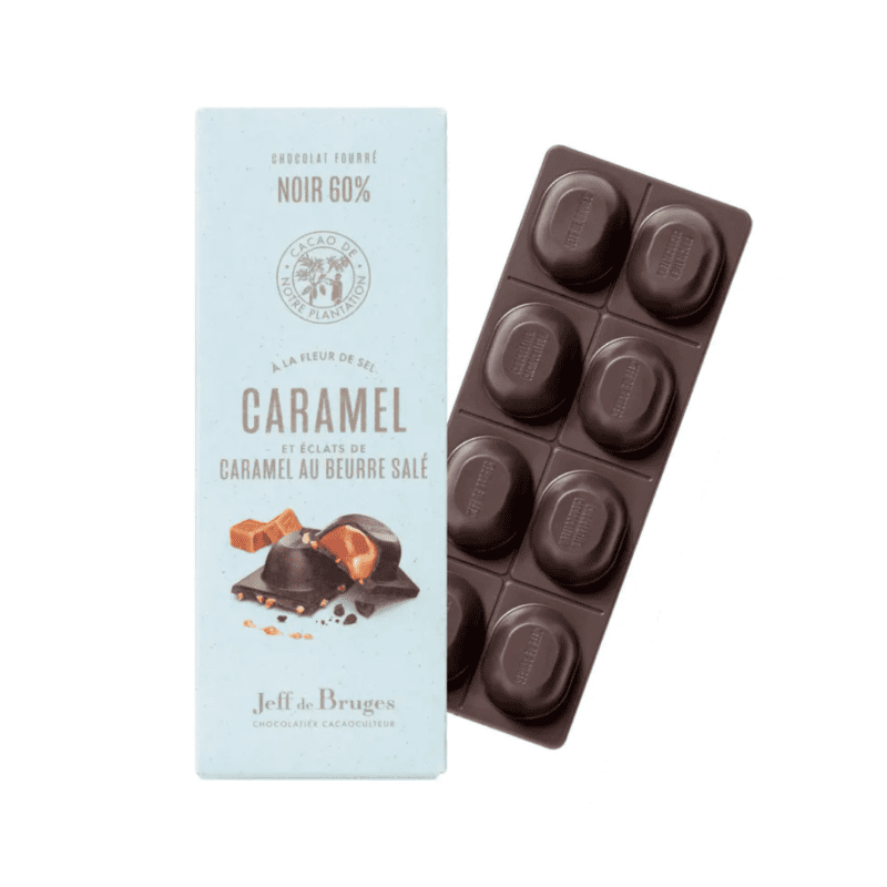 Tablette Nº12 chocolat noir 60% de cacao et caramel