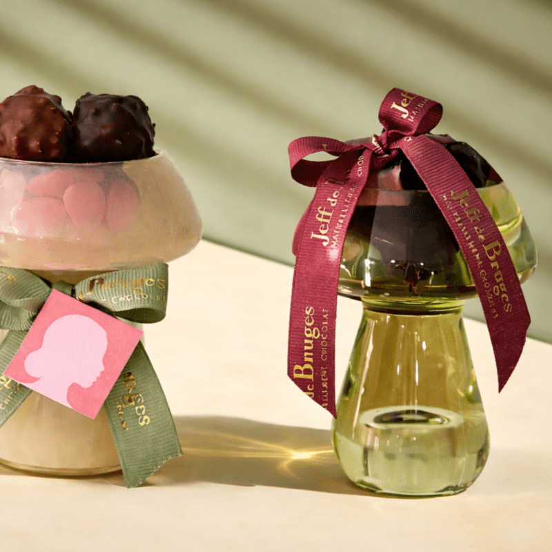 Photophore Champignon avec 50g de chocolat