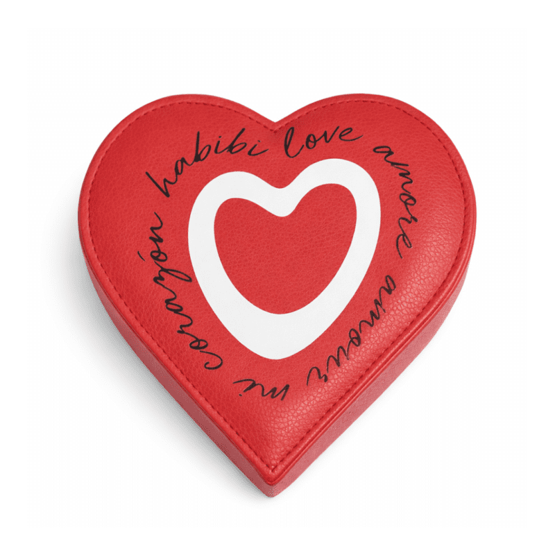Boite Cœur Habibi 20cm avec 500g de chocolat