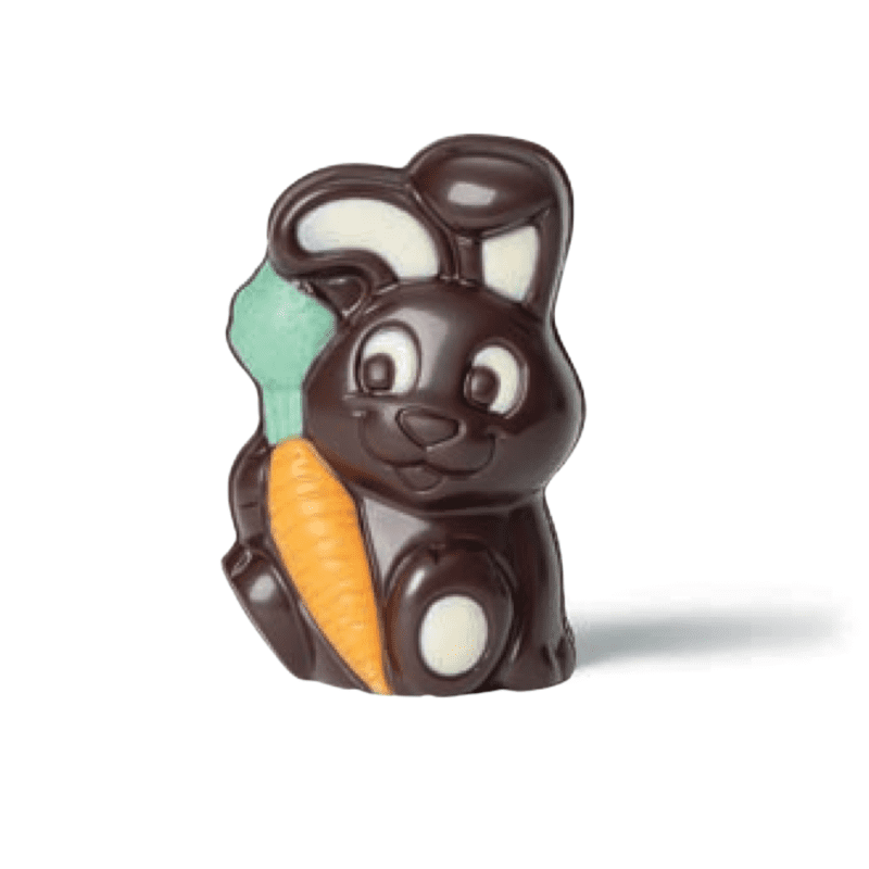 Lapin Gaby en chocolat noir 40g