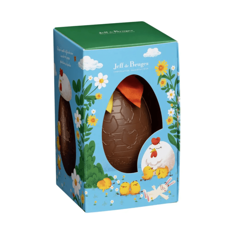 Oeuf en chocolat au lait - 10 cm