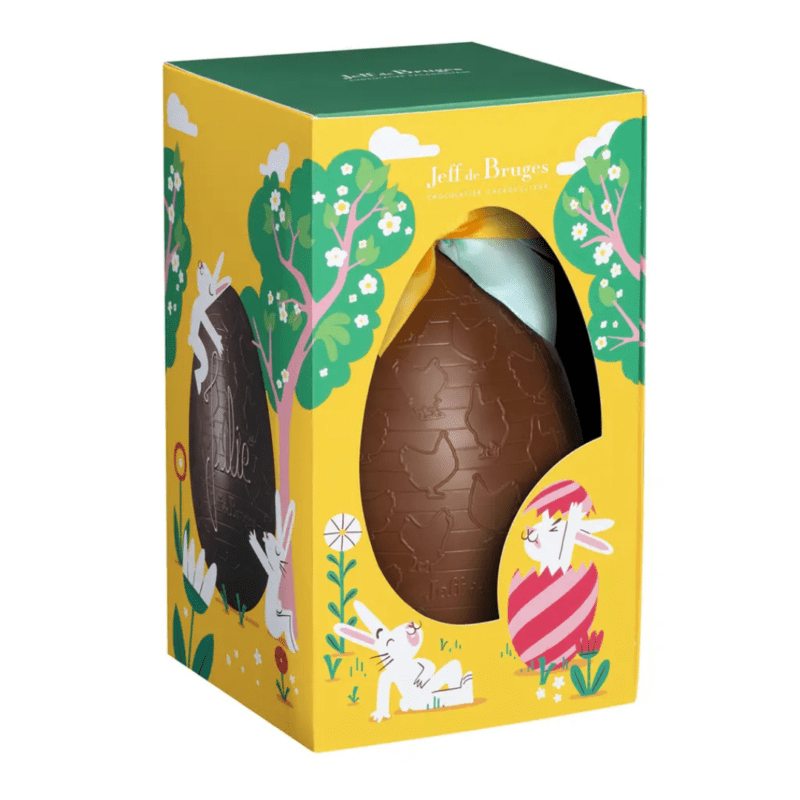 Oeuf en chocolat au lait - 17 cm