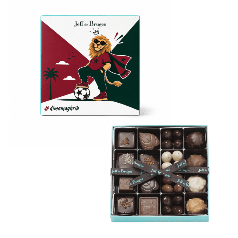 Boite chocolats 200 g Édition "Allez les Lions"