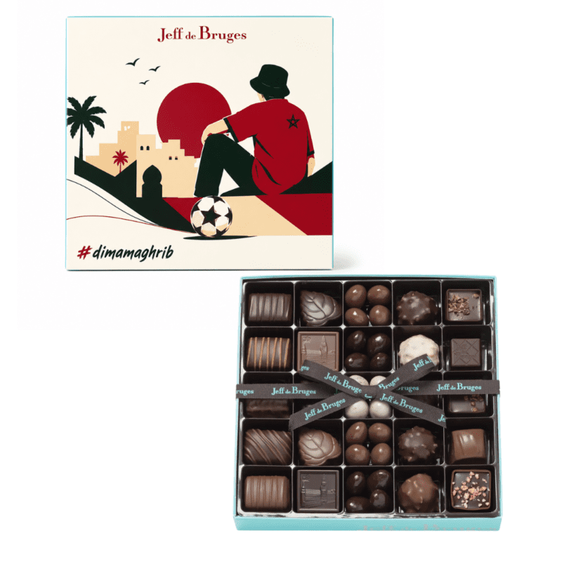 Boite chocolats 300 g Édition "Allez les Lions"